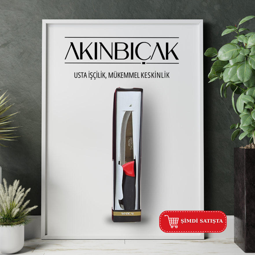 Çift Baskı Kasap Bıçağı  No:2