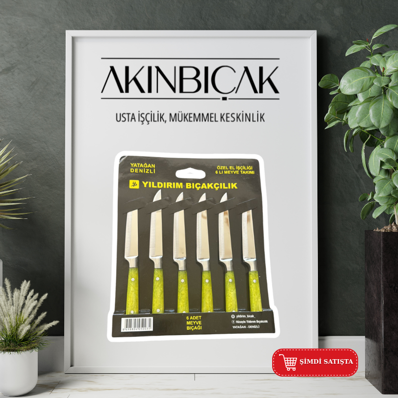 Epoksi Sap Meyve Bıçağı
