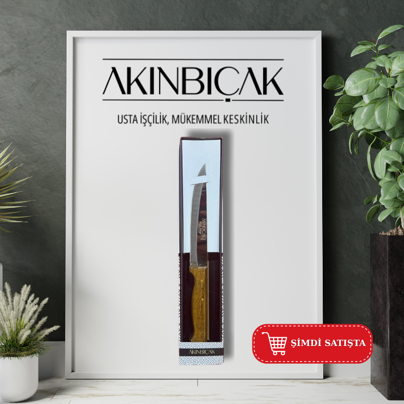 Ceviz Saplı Sebze Bıcağı No:2