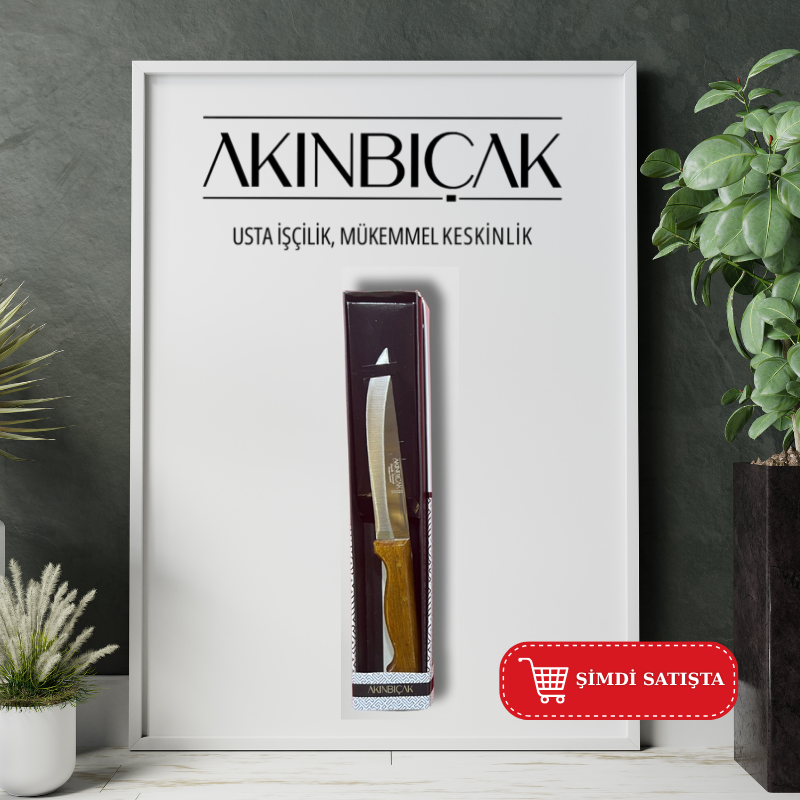 Ceviz Saplı Sebze Bıcağı No:1